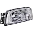 1590876 Driver Side Halogen Headlight, With bulb(s), OE Replacement, Sedan
