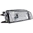 1590877 Passenger Side Halogen Headlight, With bulb(s), OE Replacement, Sedan