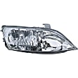 1590953 Passenger Side Halogen Headlight, With bulb(s), OE Replacement