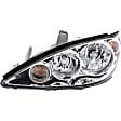 1590989 Passenger Side Halogen Headlight, With bulb(s), OE Replacement