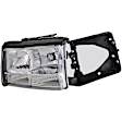 1591000 Driver Side Halogen Headlight, With bulb(s), OE Replacement
