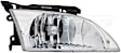 1591007 Passenger Side Halogen Headlight, With bulb(s), OE Replacement