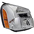 1591009 Passenger Side Halogen Headlight, With bulb(s), OE Replacement