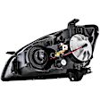 1591021 Passenger Side Halogen Headlight, With bulb(s), OE Replacement