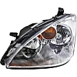 1591022 Driver Side Halogen Headlight, With bulb(s), OE Replacement