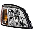1591030 Passenger Side Halogen Headlight, With bulb(s), OE Replacement