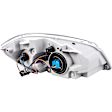 1591033 Driver Side Halogen Headlight, With bulb(s), OE Replacement