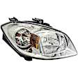 1591035 Driver Side Halogen Headlight, With bulb(s), OE Replacement