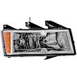 1591038 Passenger Side Halogen Headlight, With bulb(s), Clear Lens
