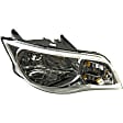 1591050 Passenger Side Halogen Headlight, With bulb(s), OE Replacement, Coupe