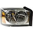1591056 Passenger Side Halogen Headlight, With bulb(s), OE Replacement