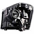 1591058 Passenger Side Halogen Headlight, With bulb(s), OE Replacement