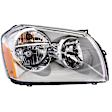 1591062 Passenger Side Halogen Headlight, With bulb(s), OE Replacement