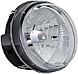 1591066 Passenger Side Halogen Headlight, With bulb(s), Clear Lens