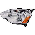 1591083 Driver Side Halogen Headlight, Without bulb(s), OE Replacement