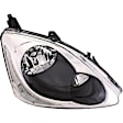 1591094 Passenger Side Headlight, Without bulb(s), Halogen, Hatchback