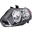 1591097 Driver Side Halogen Headlight, Without bulb(s), OE Replacement