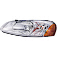 1591112 Driver Side Headlight, Halogen, Convertible|Sedan
