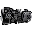 1591132 Passenger Side Halogen Headlight, With bulb(s), Clear Lens