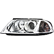 1591136 Passenger Side Halogen Headlight, With bulb(s), OE Replacement