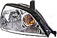 1591138 Passenger Side Halogen Headlight, With bulb(s), OE Replacement