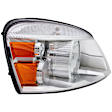 1591140 Passenger Side Halogen Headlight, With bulb(s), Clear Lens