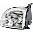 1591175 Driver Side Headlight, Halogen, Extended Cab Pickup|Standard Cab Pickup