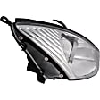 1591205 Passenger Side Halogen Headlight, With bulb(s), OE Replacement