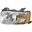 1591214 Driver Side Halogen Headlight, With bulb(s), OE Replacement
