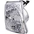 1591217 Passenger Side Halogen Headlight, With bulb(s), OE Replacement