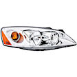1591226 Passenger Side Halogen Headlight, With bulb(s), OE Replacement