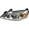 1591227 Driver Side Halogen Headlight, With bulb(s), OE Replacement