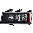 1591828 Driver Side Halogen Headlight, With bulb(s), OE Replacement