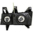 1591829 Passenger Side Halogen Headlight, With bulb(s), OE Replacement