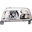 1591833 Passenger Side Halogen Headlight, With bulb(s), OE Replacement