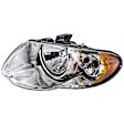1591846 Driver Side Halogen Headlight, With bulb(s), OE Replacement
