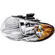 1591846 Driver Side Halogen Headlight, With bulb(s), OE Replacement