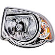 1591846 Driver Side Halogen Headlight, With bulb(s), OE Replacement