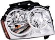 1591855 Passenger Side Halogen Headlight, With bulb(s), OE Replacement