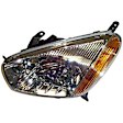 1591868 Driver Side Halogen Headlight, With bulb(s), Clear Lens