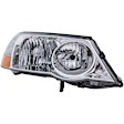 1591874 Passenger Side Halogen Headlight, With bulb(s), OE Replacement
