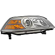 1591876 Passenger Side Halogen Headlight, With bulb(s), OE Replacement