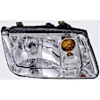 1591880 Passenger Side Halogen Headlight, With bulb(s), OE Replacement