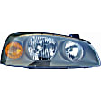 1591883 Passenger Side Halogen Headlight, With bulb(s), OE Replacement