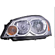 1591888 Driver Side Halogen Headlight, With bulb(s), OE Replacement