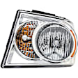 1591895 Driver Side Halogen Headlight, With bulb(s), OE Replacement