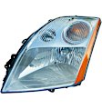 1591907 Driver Side Halogen Headlight, With bulb(s), OE Replacement