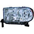 1591913 Driver Side Halogen Headlight, With bulb(s), OE Replacement