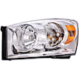 1591928 Passenger Side Halogen Headlight, With bulb(s), OE Replacement