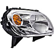 1591934 Passenger Side Halogen Headlight, With bulb(s), OE Replacement